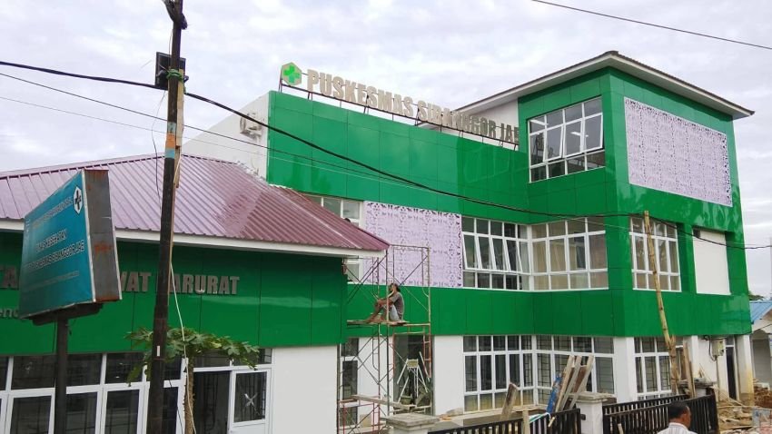 Renovasi Puskesmas Sibanggor Jae Selesai, Layanan Tambahan Masih Dikerjakan