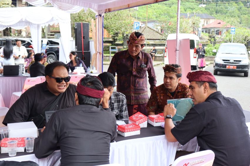 Kaum Difabel Bangli Kini Bisa Daftar Kekayaan Intelektual Lewat Layanan Jemput Bola