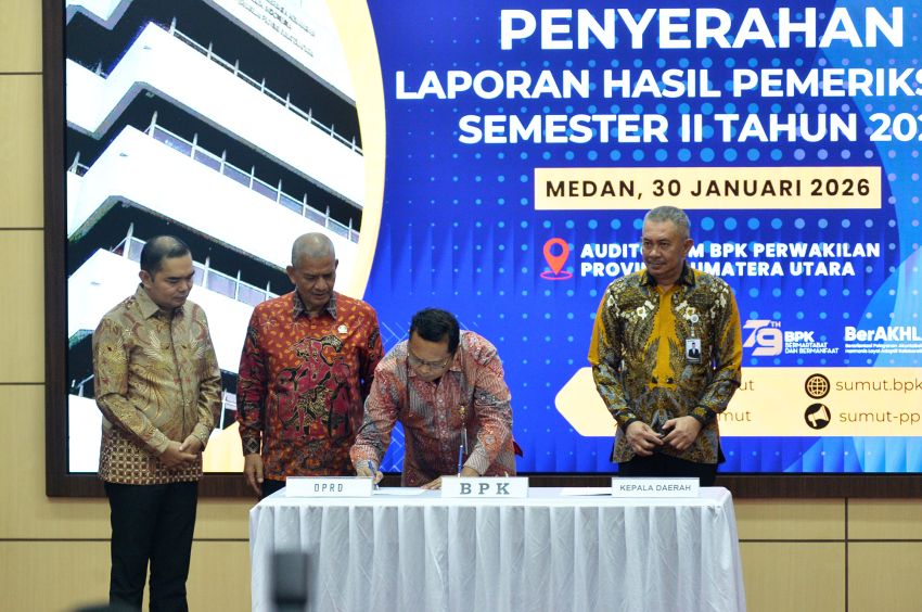Pj Sekdaprov Sumut Pastikan Tindak Lanjut Rekomendasi BPK RI untuk Perkuat Ketahanan Pangan Daerah