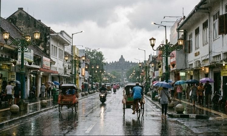 Hujan Ringan Berpotensi Guyur Seluruh Wilayah DIY, Suhu Capai 31 Derajat