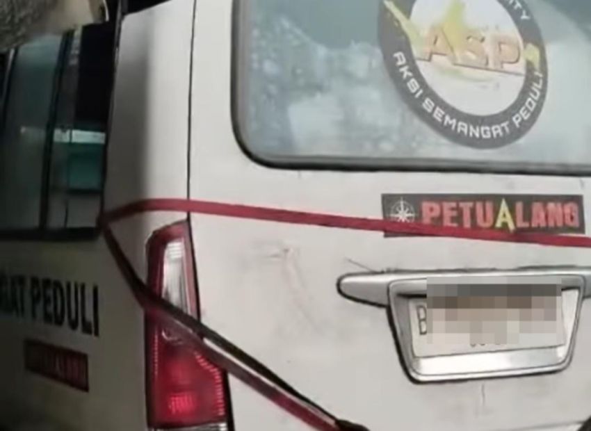 Mobil Relawan Asal Banten Dibobol Maling di Medan, Genset Senilai Rp17 Juta Sempat Hilang Sudah Kembali
