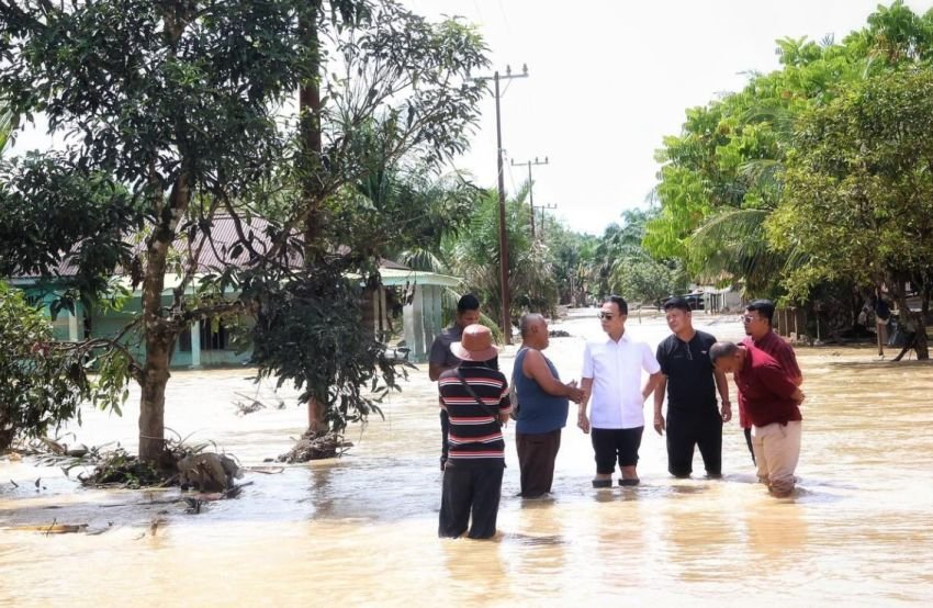 Tapanuli Selatan Dilanda Banjir Lagi, Bupati Gus Irawan Desak Normalisasi Sungai