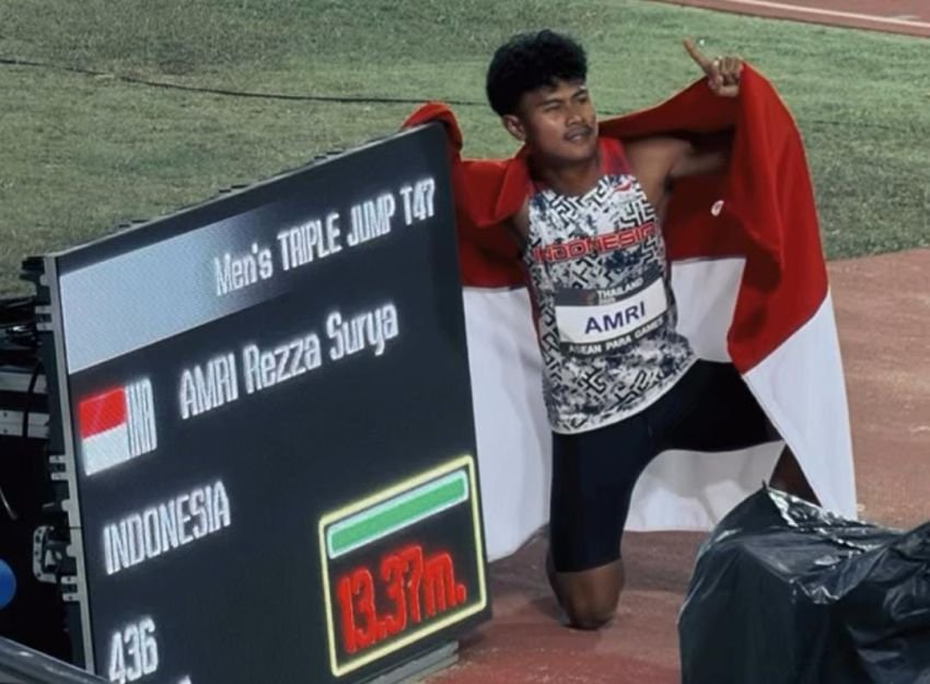 Prestasi Gemilang Atlet Sumut, Rezza Surya Amri Sabet Emas di ASEAN Para Games 2025