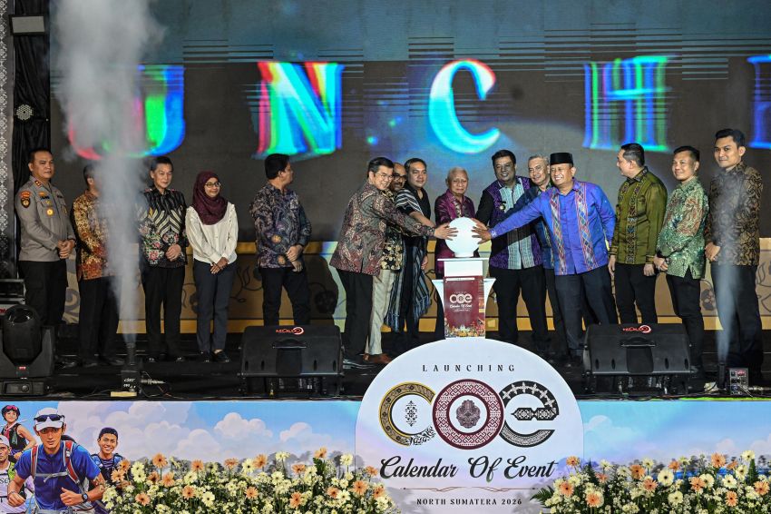 Sumut Luncurkan Calendar of Event 2026, 36 Event Unggulan Siap Gerakkan Ekonomi Kreatif