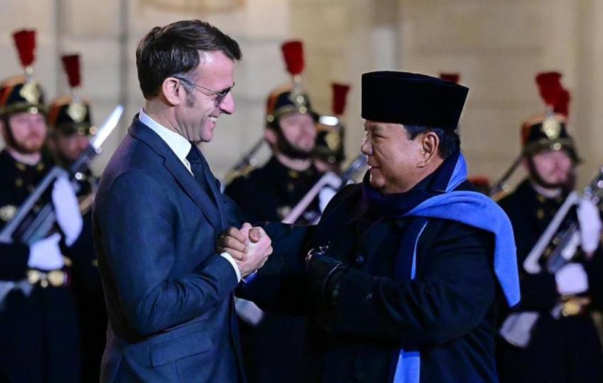 Pertemuan Tertutup Prabowo-Macron di Paris: Fokus pada Isu Global dan Kerja Sama Bilateral