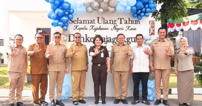 Perayaan Ulang Tahun Kepala Kejari Karo, Bupati Antonius Ajak Perkuat Koordinasi Pemerintah dan Penegak Hukum