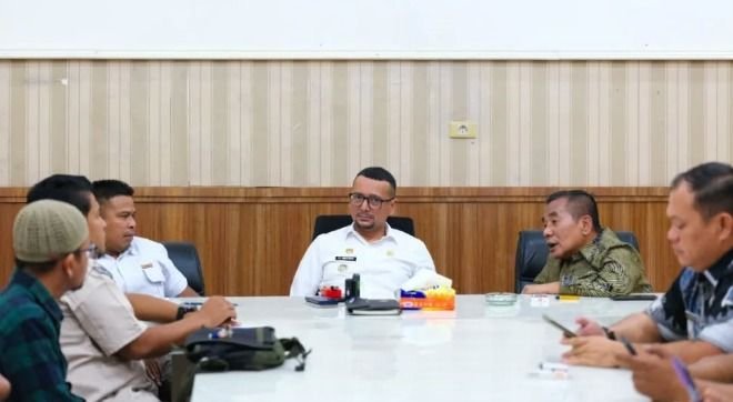 Pemkab Labusel dan KPU Perkuat Sinergi Pemutakhiran Data Pemilih