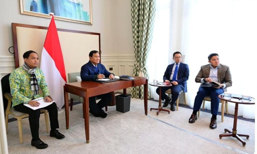 Dari London, Presiden Prabowo Pimpin Rapat Terbatas Bahas Penertiban Kawasan Hutan