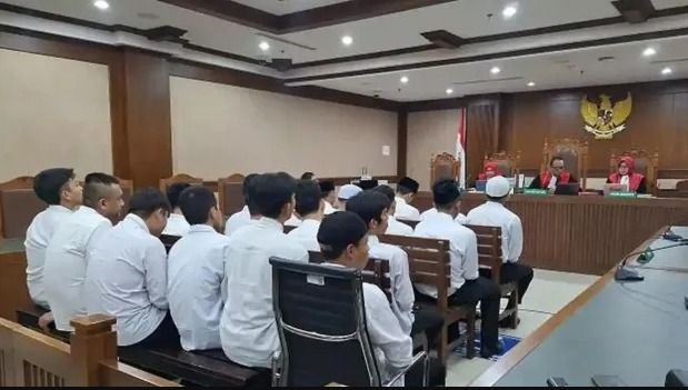 21 Terdakwa Kerusuhan Demo DPR Divonis Pengawasan, Langsung Bebas Usai Sidang PN Jakarta Pusat