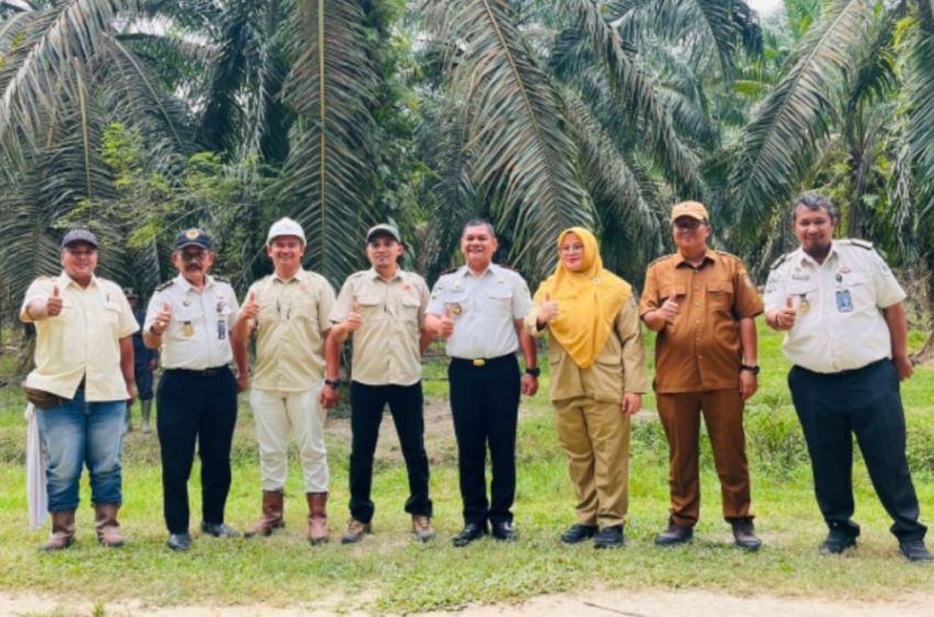 Optimalisasi Aset Negara, Kalapas Labuhan Ruku Tinjau Lahan dan Rencana Penumbangan Sawit di Air Joman