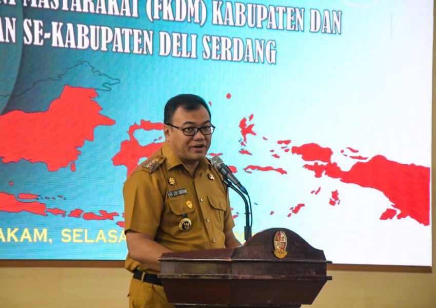 Diminta Lapor Minimal Sehari Sekali, Bupati Deli Serdang Tegaskan: &ldquo;FKDM Bukan Wartawan, Tapi Mata dan Telinga Pemerintah&rdquo;