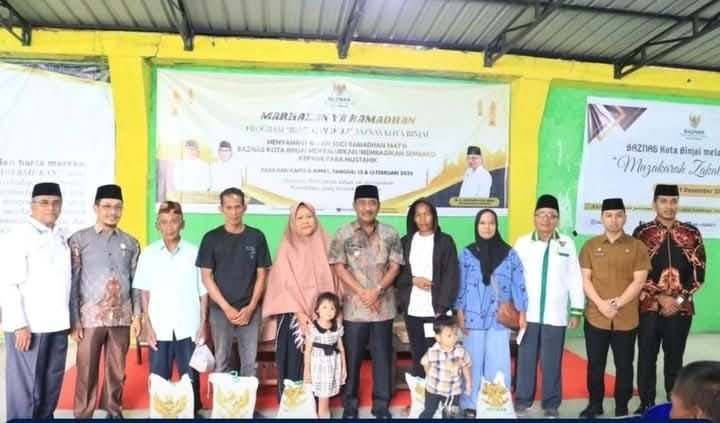Pemkot Binjai dan Baznas Siapkan 1.365 Paket Sembako untuk Mustahik dan Petugas Kebersihan, Sambut Ramadhan dengan Berkah