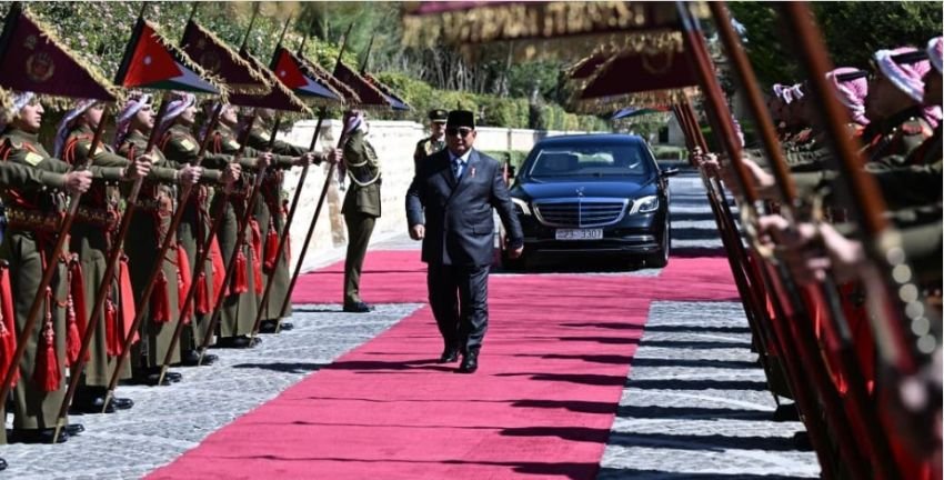 Presiden Prabowo Terima Apresiasi Raja Abdullah II atas Komitmen Indonesia pada Solusi Dua Negara