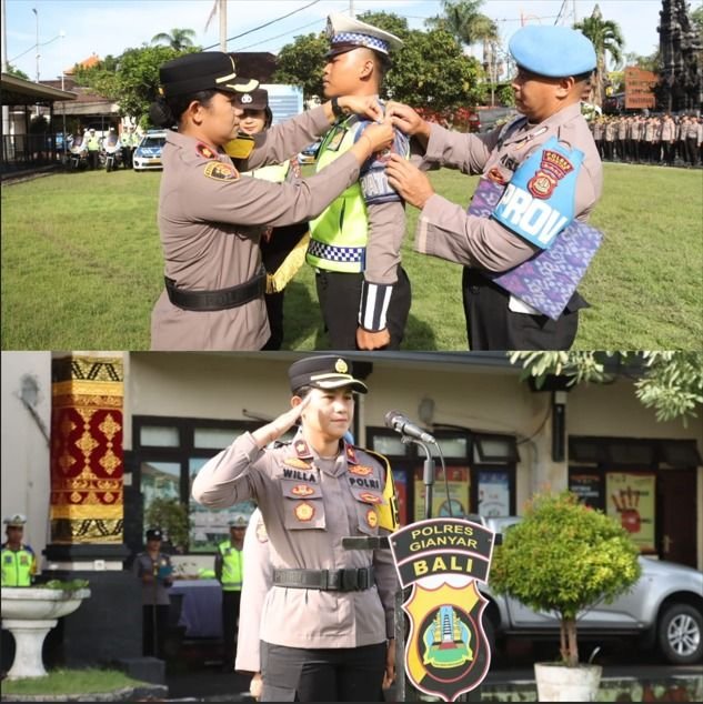 Operasi Keselamatan Agung 2026 Dimulai, Polres Gianyar Siapkan 1.492 Personel Jaga Kamseltibcarlantas