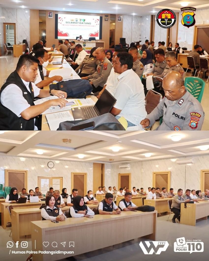 Tingkatkan Profesionalisme, Polres dan Rumkit Bhayangkara Batang Toru Diperiksa Itwasda Polda Sumut