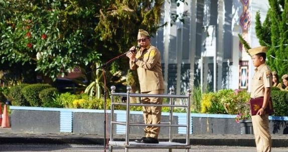 Pemkab Karo Gelar Apel Gabungan, Antisipasi Ketersediaan Pangan Jelang Ramadan dan Lebaran