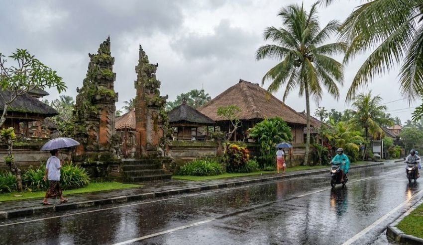 Prakiraan Cuaca Bali Hari Ini, Sabtu 14 Februari 2026: Sebagian Besar Wilayah Hujan Ringan