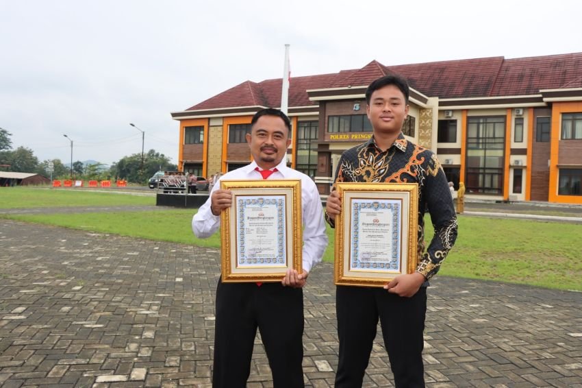 Momen Langka di Pringsewu, Kapolres Apresiasi Keberanian Personel dan Putranya Bantu Tangkap Curanmor