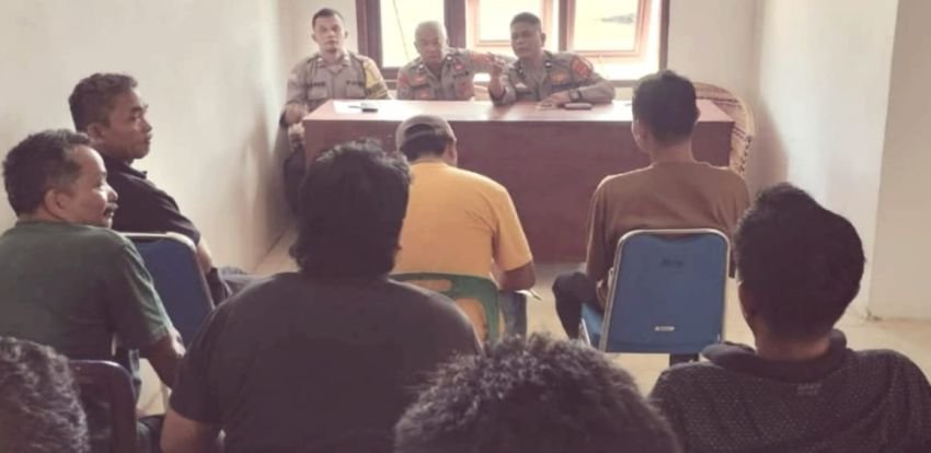 Polsek Padang Bolak dan Penampung Sawit Bersinergi Cegah Praktik Brondolan Hasil Curian: Jangan Dibeli