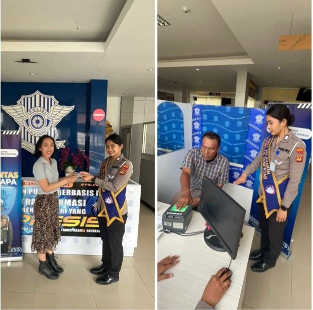 Polantas Menyapa: Inovasi Humanis Polresta Denpasar untuk Pelayanan SIM yang Lebih Ramah