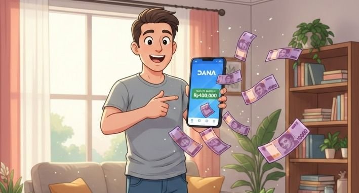 Dapatkan Saldo DANA Gratis Rp400.000 Malam Ini, Ikuti 3 Cara Mudah Ini!