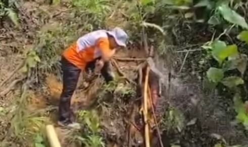 Pasca Banjir dan Longsor, PMD Tapteng dan Wahana Visi Indonesia Pastikan Layanan Air Bersih Desa Rampa dan Bonandolok Segera Pulih