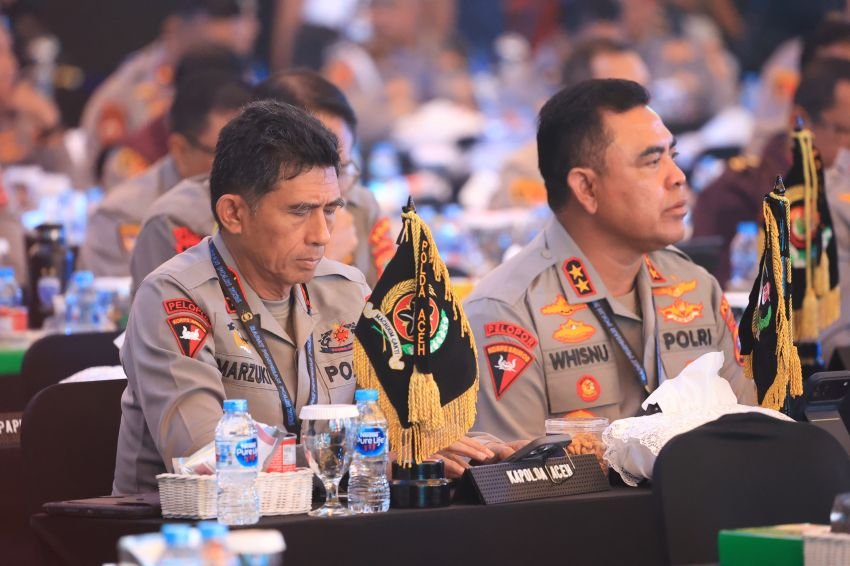 Kapolda Aceh Ikuti Rapat Pimpinan Polri 2026, Tegaskan Pentingnya Keamanan Stabil dan Kolaborasi dengan Pemerintah