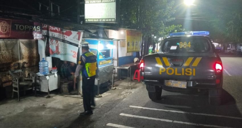 Polsek Denpasar Timur Perketat Patroli Malam untuk Cegah Konvoi dan Balap Liar Pelajar