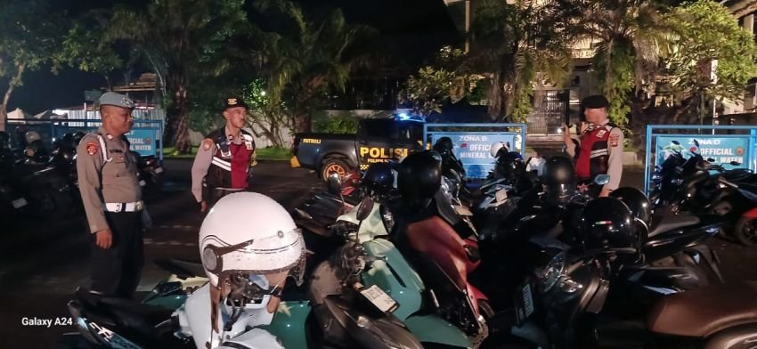 Polsek Denpasar Selatan Gelar KRYD, Cegah Kriminalitas dan Trek-Trekan di Kawasan Rawan