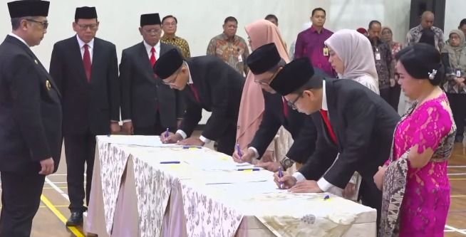 Resmi! KPK Lantik 6 Pejabat Baru, Eks Jubir Naik Jadi Direktur Penyelidikan