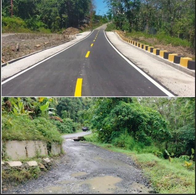 Akses Jalan Lumpuh Berbulan-bulan, Beton Retaining Wall Sambungkan Teluk Dalam&ndash;Lolowau
