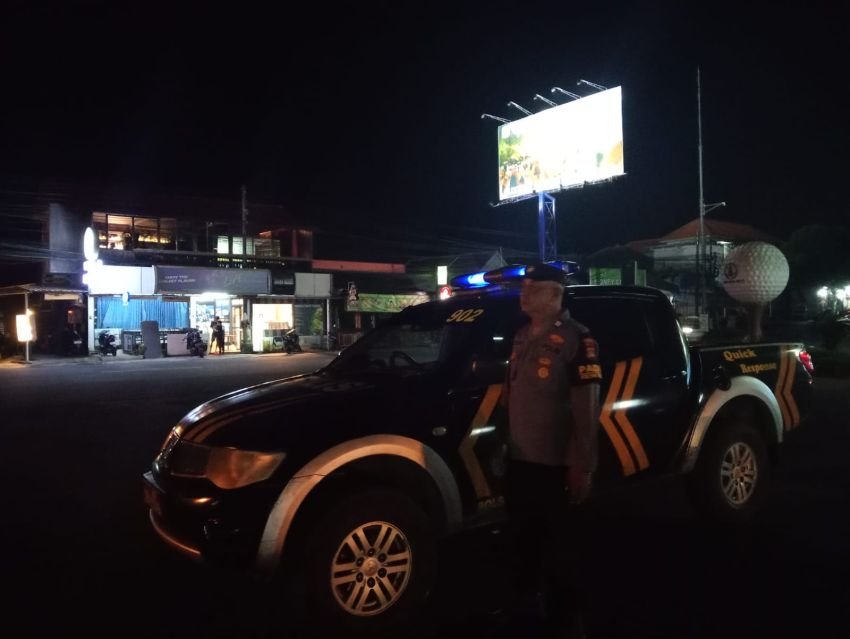 Polsek Kuta Selatan Gelar Patroli Subuh, Wujud Komitmen Polisi Lindungi Masyarakat
