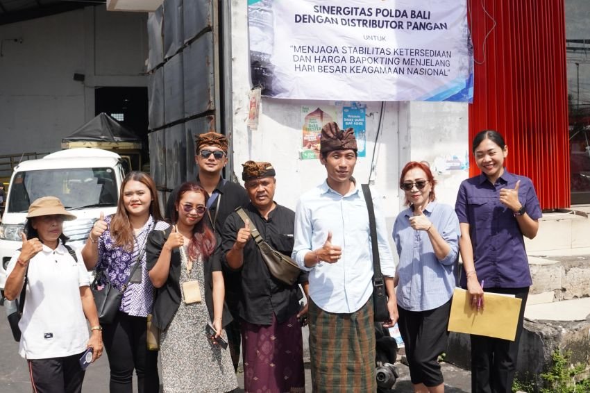 Satgas Saber Pangan Bali Gelar Sidak, Harga Bapokting Tetap Sesuai HET