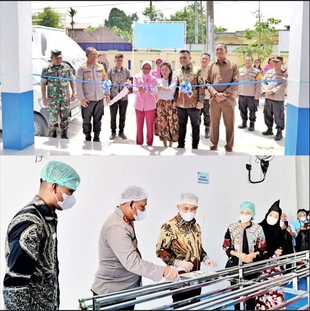 Wakil Bupati Simalungun Hadiri Peresmian SPPG 2 Polres, Program MBG Nasional Dukung Penurunan Stunting