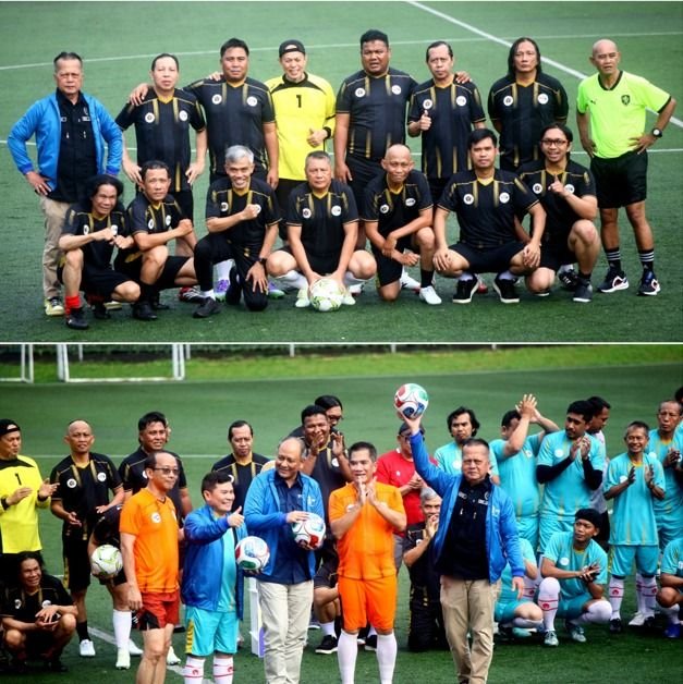 PWI Ajak ANTARA, TVRI, dan RRI Main Bola Sambut HPN dan Piala Dunia 2026