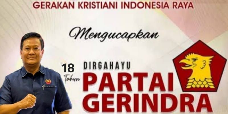 Menuju Usia Dewasa, Herry Dahana Ingatkan Gerindra Agar Tetap Setia Memperjuangkan Keadilan Sosial