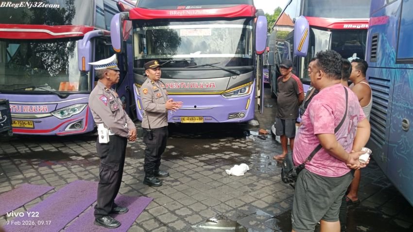 Polsek Denpasar Barat Gelar Sambang Kamtibmas, Cegah Curanmor di Jalan Teuku Umar