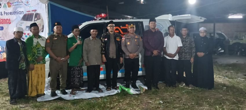 Ambulance Sosial A.B.G Diresmikan untuk Pelayanan Darurat, Kapolsek Apresiasi Warga NU Denpasar Timur