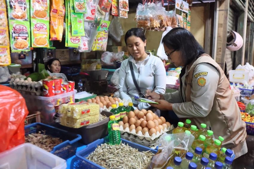 Satgas Pangan Siber Polda Bali Sidak Harga Bahan Pokok, Semua Masih Sesuai HET