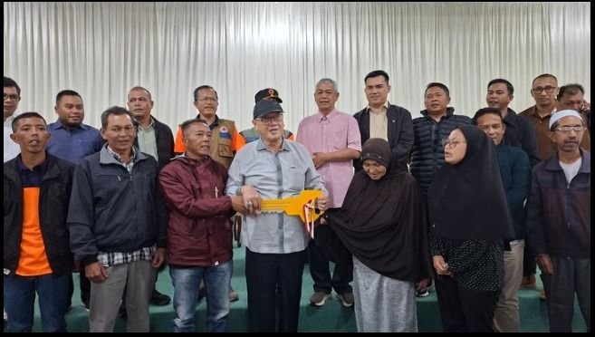 Bener Meriah Salurkan 226 Huntara untuk Korban Bencana Hidrometeorologi