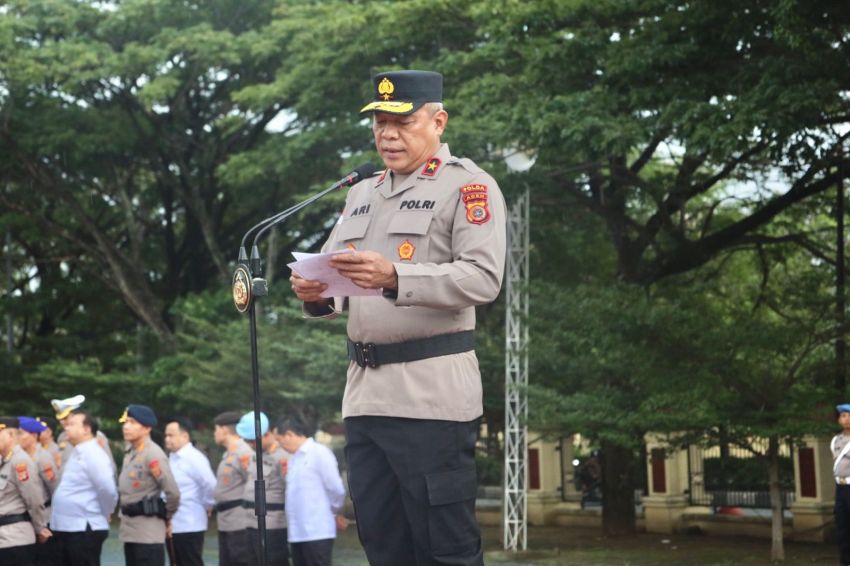 Hari Kesadaran Nasional, Wakapolda Aceh Bacakan Amanat Kapolda: Transformasi Polri Jadi Fokus Utama