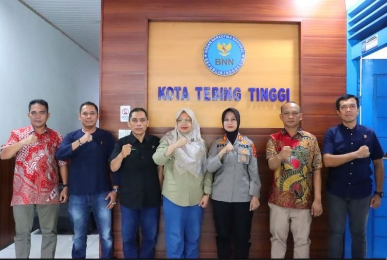 Kapolres Tebingtinggi dan BNN Sepakati Penguatan Kerja Sama dalam Pemberantasan Narkotika