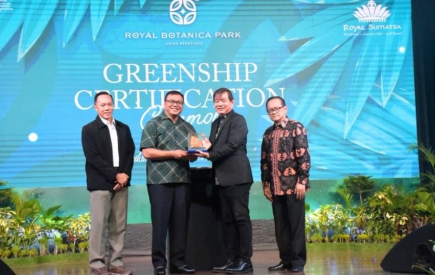 Royal Botanica Park Deli Serdang Raih Sertifikat Greenship Gold, Jadi Role Model Hunian Hijau Sumut