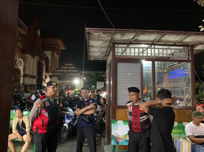 Polresta Denpasar Tingkatkan Patroli Malam, Situasi Pasar Badung Kondusif
