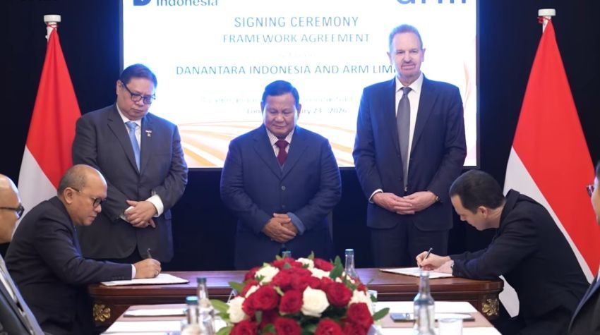 Indonesia Gandeng Arm Limited untuk Perkuat Industri Semikonduktor, Presiden Prabowo Saksikan Langsung Penandatanganan