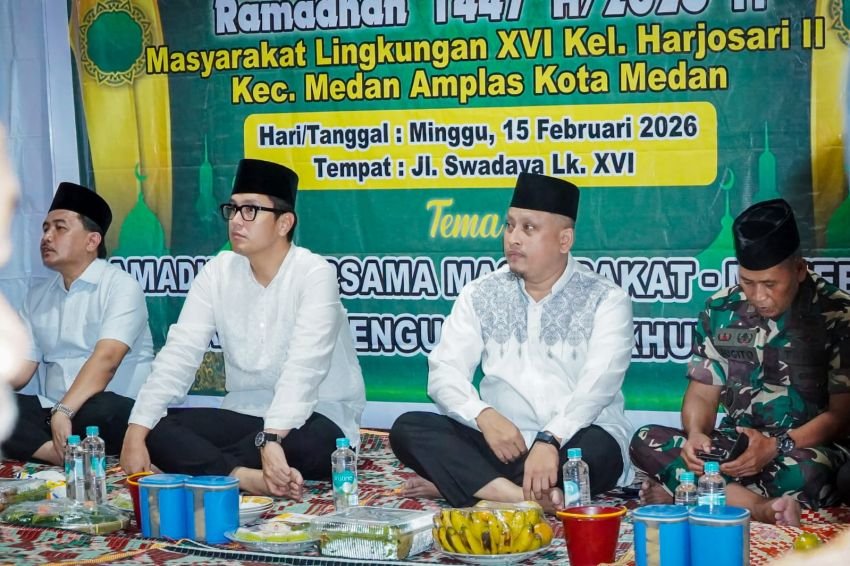 Momen Kebersamaan dan Punggahan Ramadan: Wali Kota Medan Rico Waas Hadiri Tradisi Warga dan Percepat Pembangunan Masjid