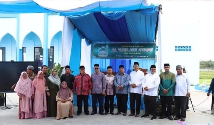 Binjai Resmikan Masjid Al Aziz Asy Syarif, Diharapkan Jadi Pusat Ibadah serta Wadah Pendidikan dan Pemberdayaan Umat