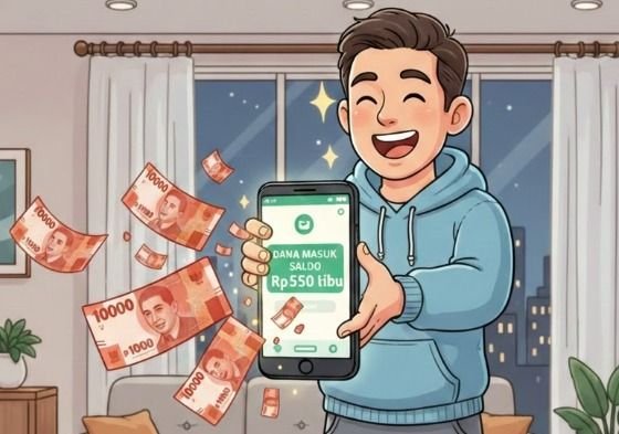 Asyik! Dapatkan Saldo DANA Gratis hingga Rp550 Ribu, Ini Tiga Cara Mudah Klaimnya
