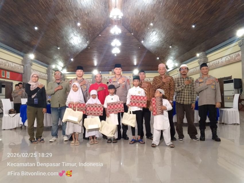 Kapolda Bali Pererat Sinergi dengan Insan Pers Lewat Buka Puasa dan Santunan Anak Yatim