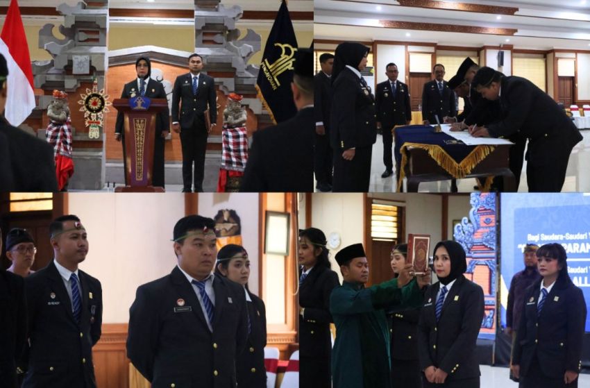 Kanwil Kemenkum Bali Lantik Enam Pejabat Fungsional, Eem Nurmanah Tegaskan Integritas dan Profesionalisme